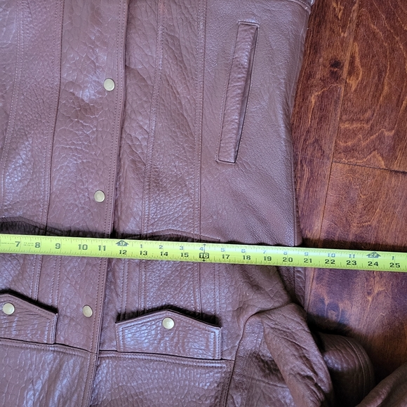 Leather Bomber Jacket - Picture 12 of 12